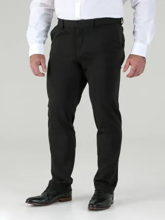 D555 Big Mens Bi-Stretch Trouser With Flexible Waistband (YARMOUTH)